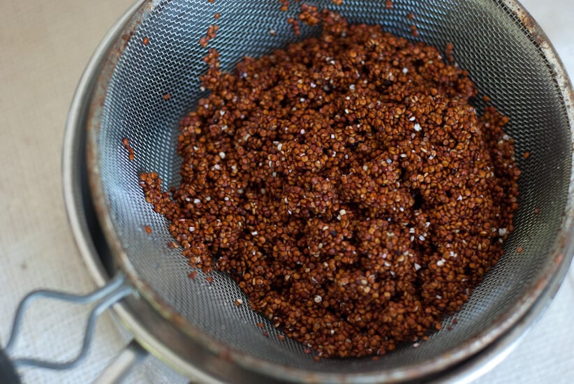 preparing quinoa preparing quinoa