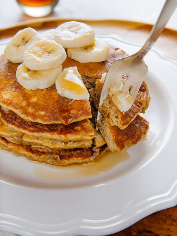 banana oat pancakes recipe