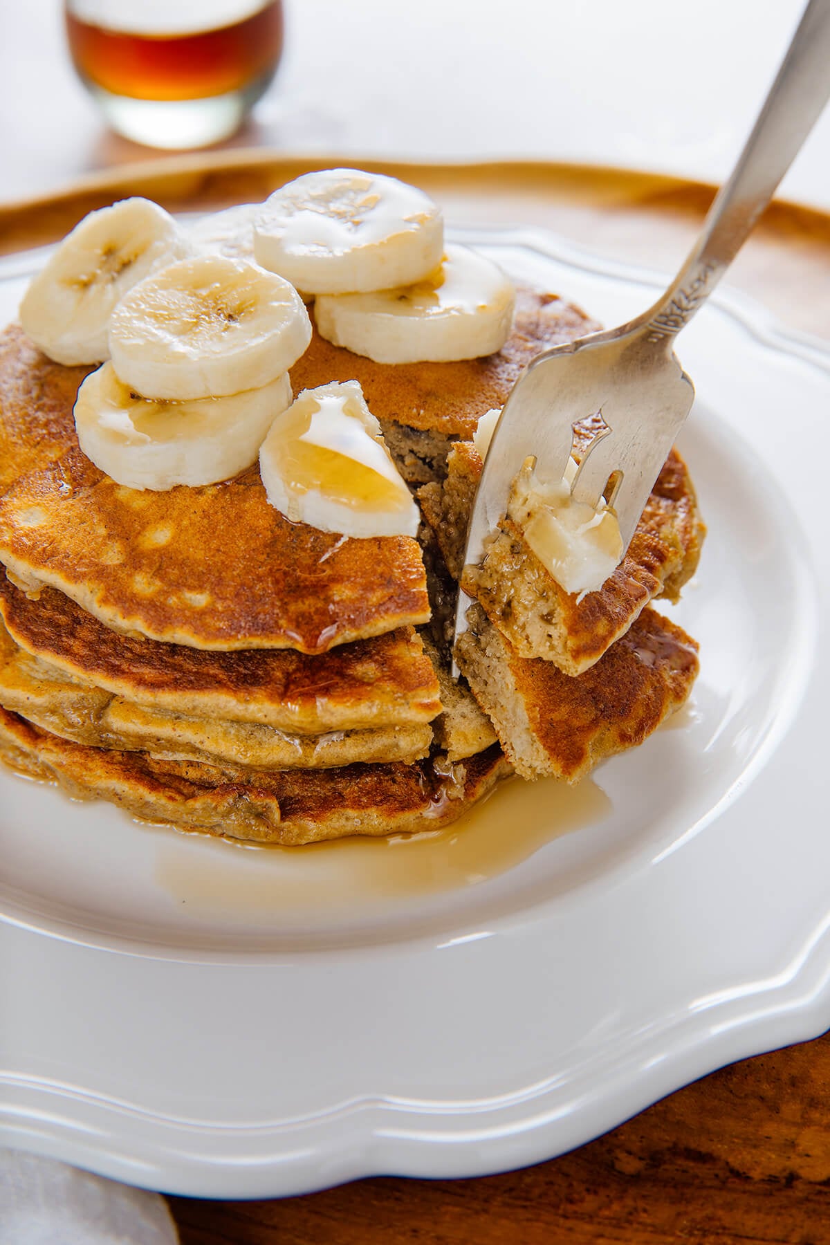 banana oat pancakes recipe