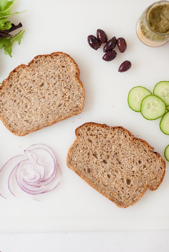 Greek sandwich ingredients Greek sandwich ingredients