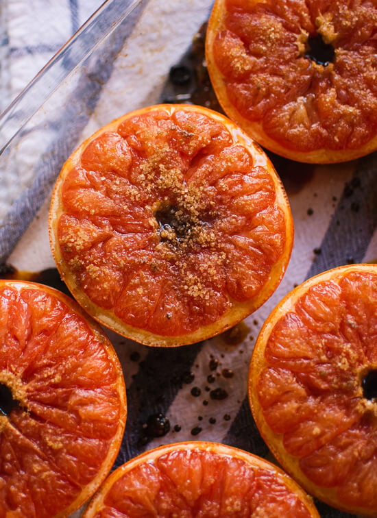 Broiled Grapefruit Recipe from cookieandkate.com Broiled Grapefruit Recipe