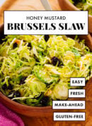 brussels sprout coleslaw