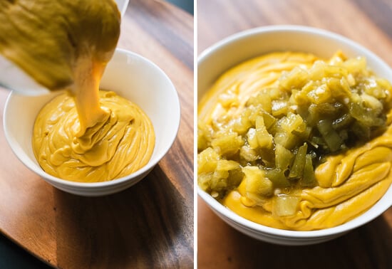 spicy vegan queso