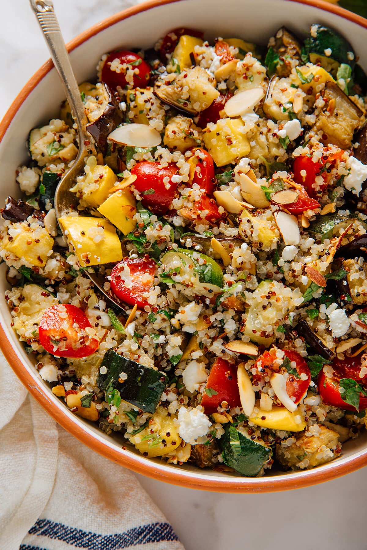 Mediterranean quinoa salad recipe