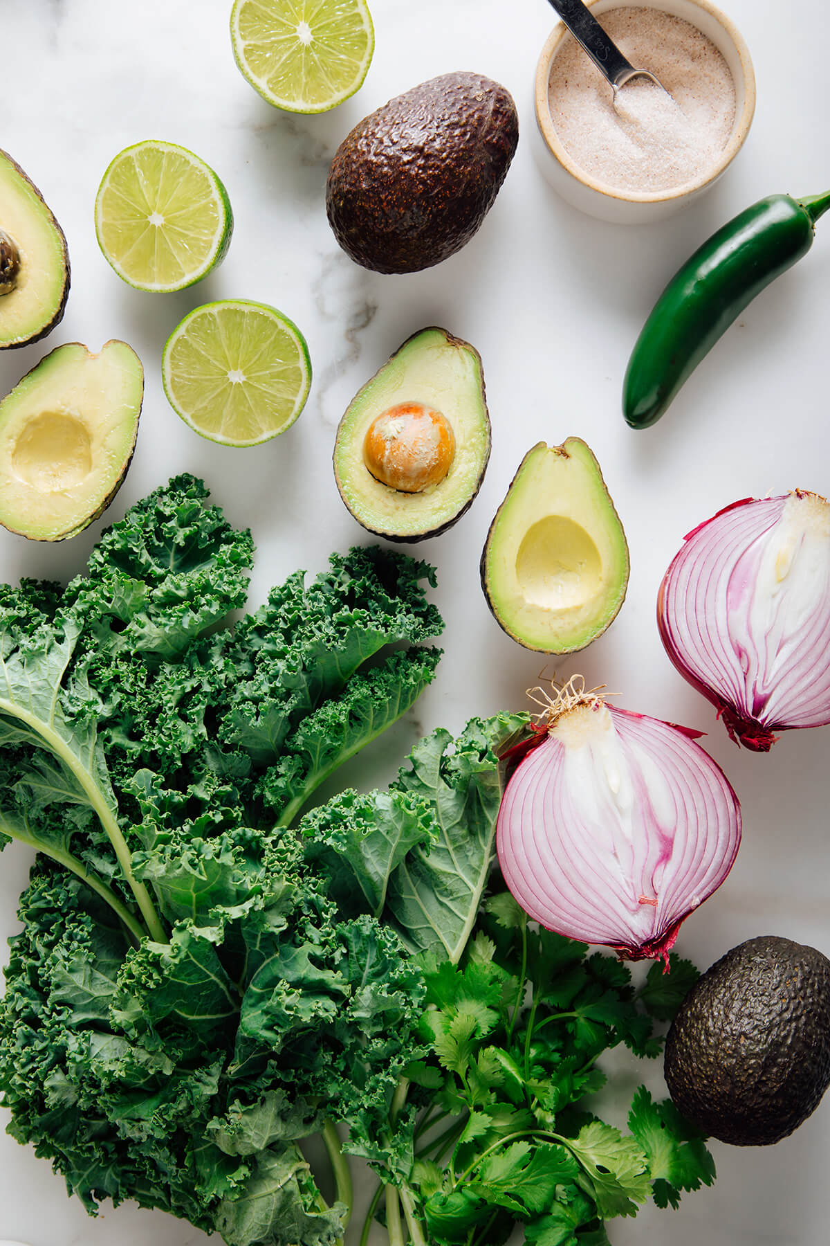 kale guacamole ingredients