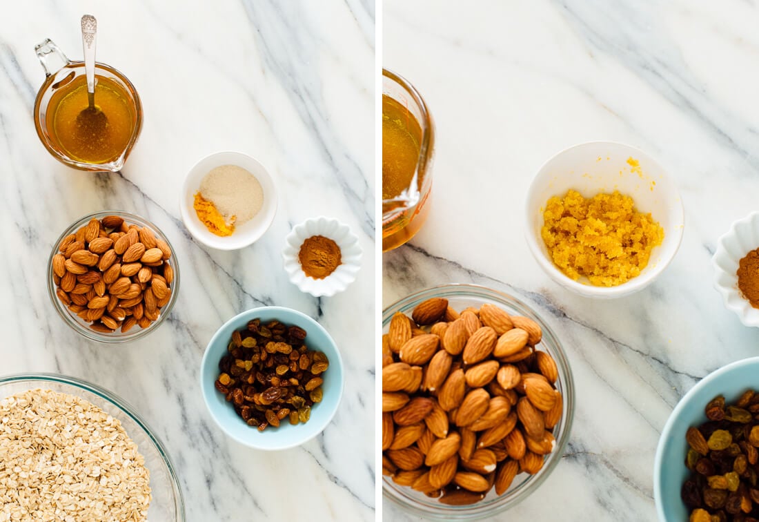 granola ingredients