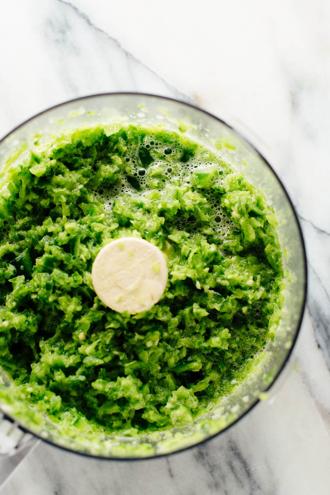 Make your own fresh and spicy jalapeƱo relish! Spread it on sandwiches and hot dogs, or dollop it onto nachos, eggs, rice and beans. It's delicious! #jalapenorelish