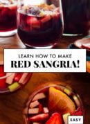 learn how to make red sangria pinterest pin