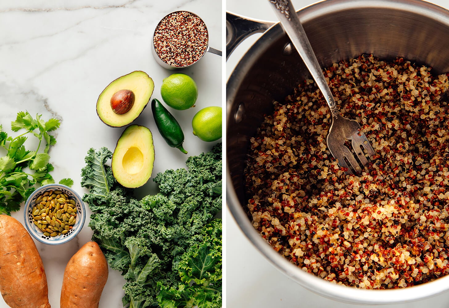 southwestern kale power salad ingredients