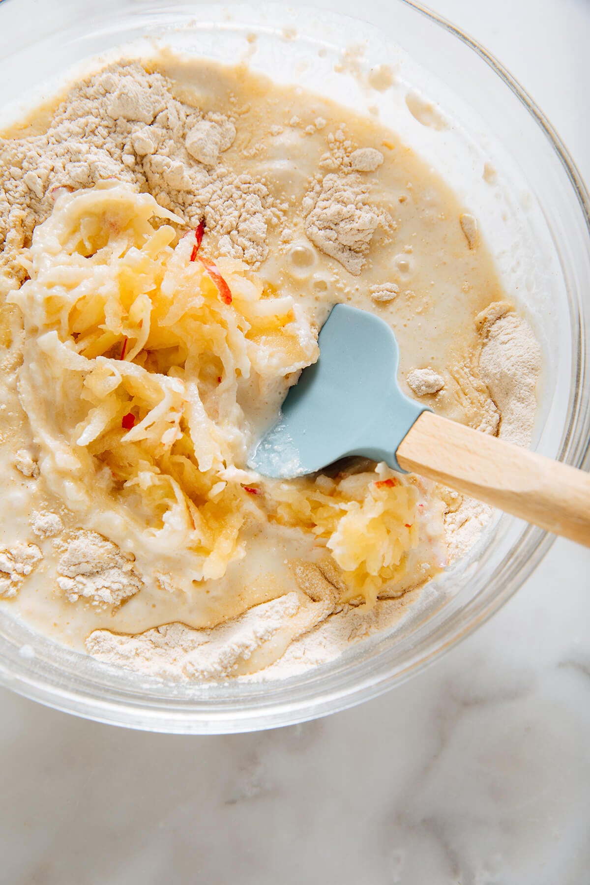 grated apple