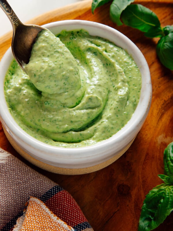 basil sauce recipe