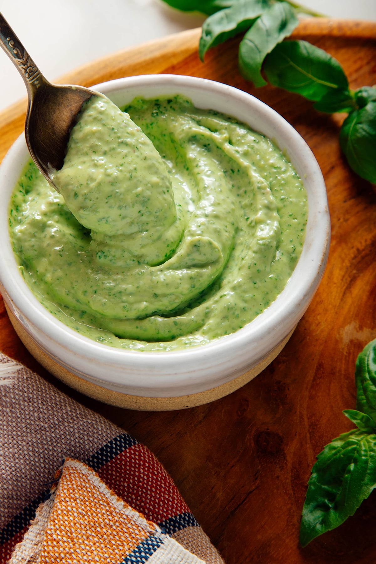 basil sauce recipe