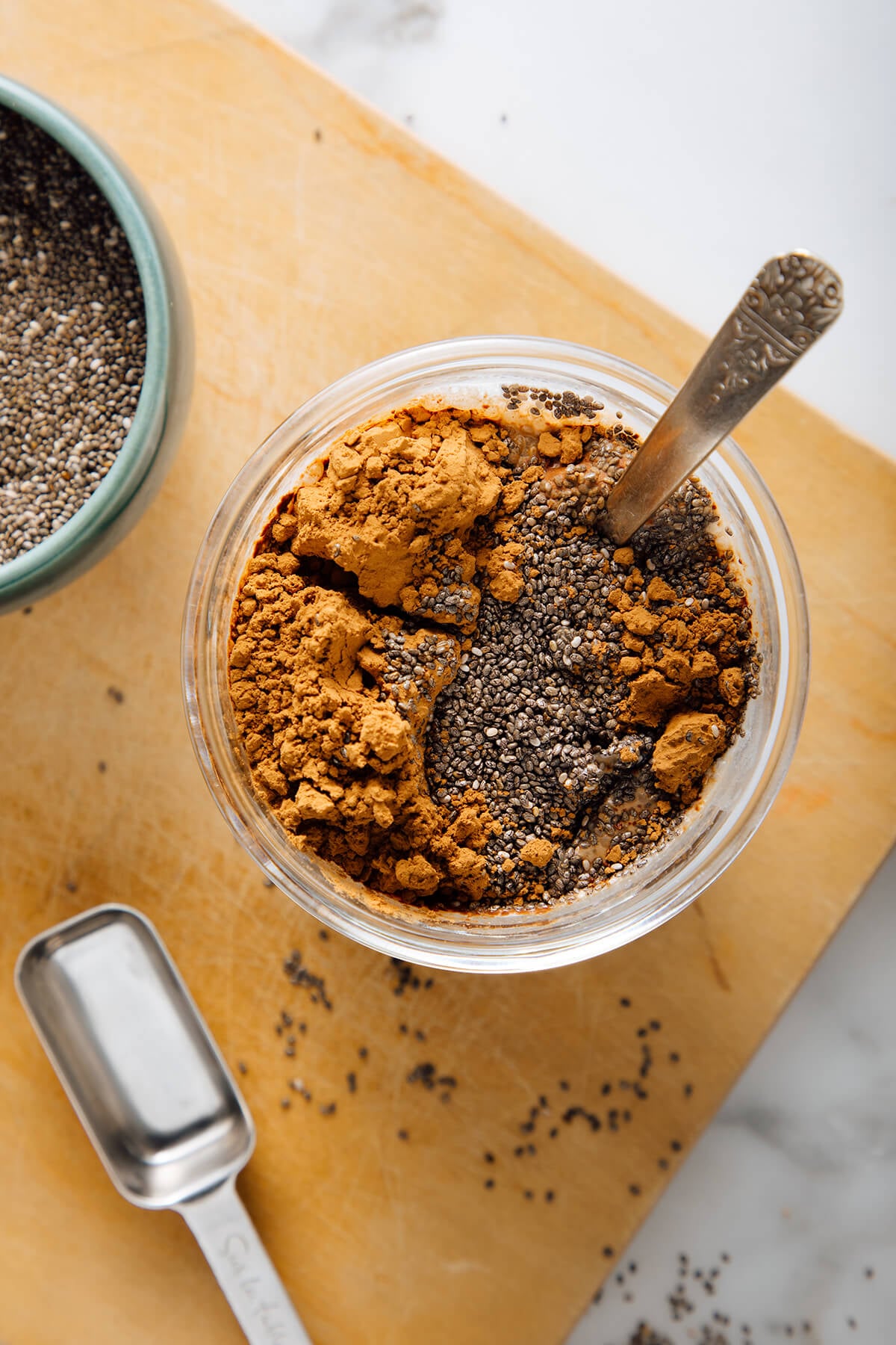 how to make chocolate chia pudding