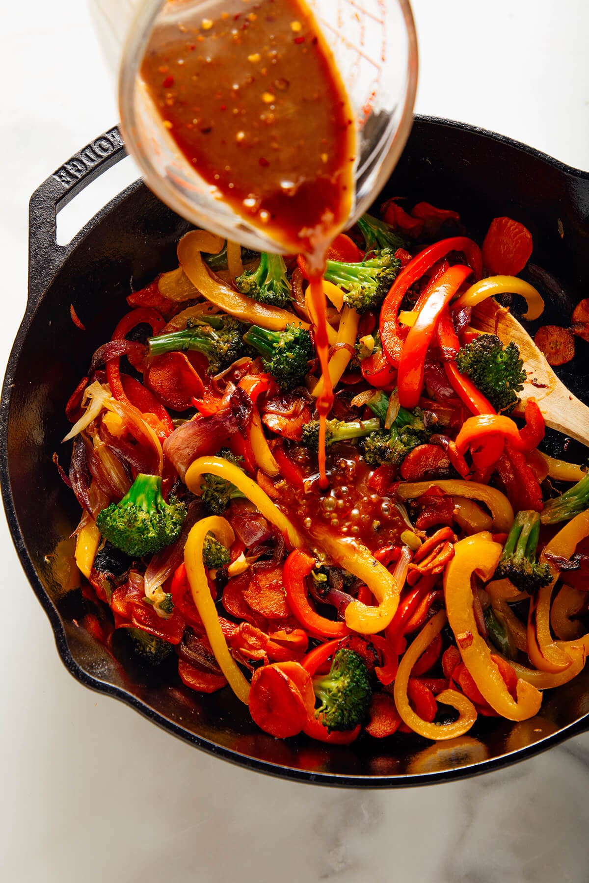 how to make veggie stir-fry